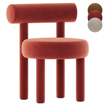 Стілець Noom Gropius CS1 in Velvet Fabric
