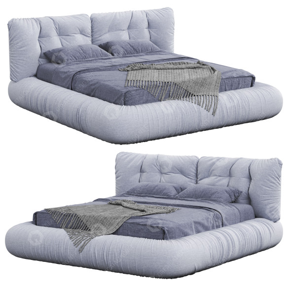 Bed Baxter Milano 3D model