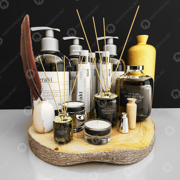 Декор Bathroom Accessories 08 3D модель