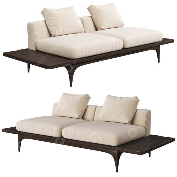 Sofa District Eight Salk 3D-Modell