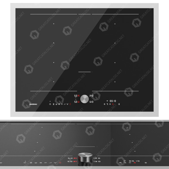 Kochfeld Gaggenau Flex Induction 3D-Modell