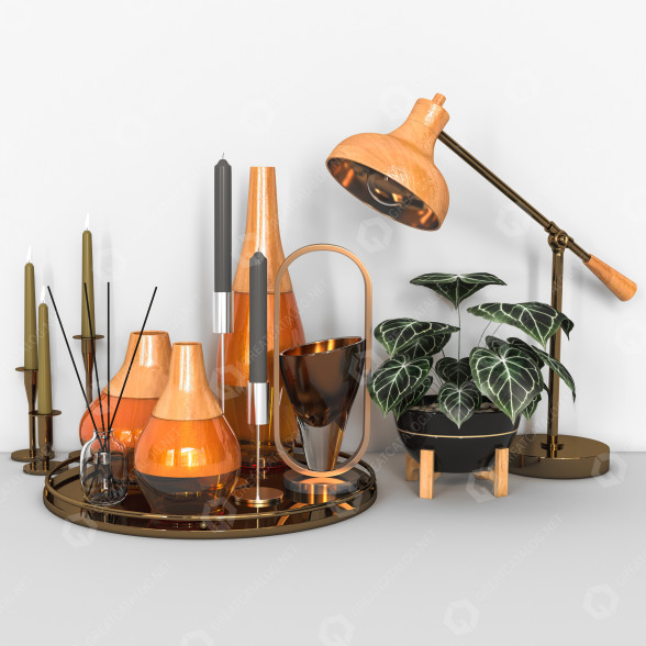 Decoración Set New Modelo 3D