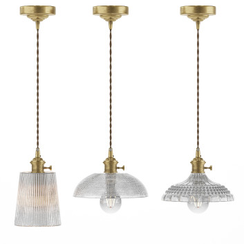 Підвісні світильники Focal Decor Vintage Textured Glass
