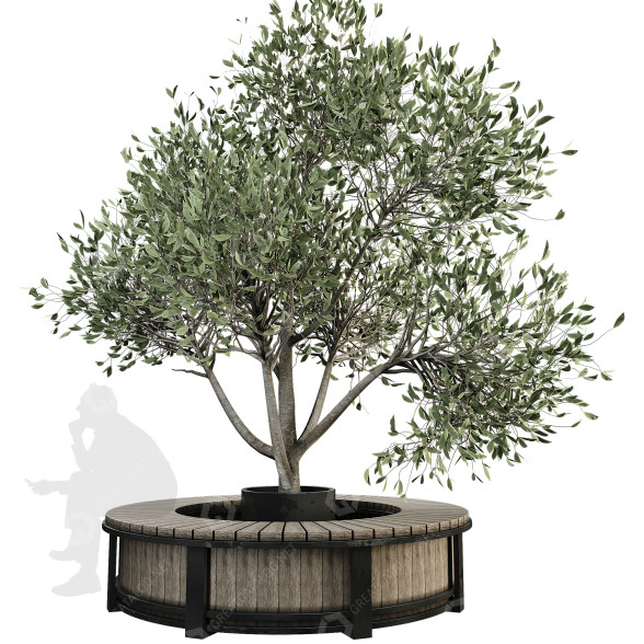 Декор Outdoor Plant Set 02 3D модель