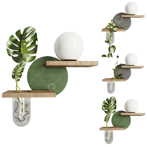 Бра Lyla LED Lamp Planter 3D модель