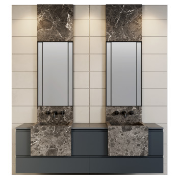 Badezimmer  Marble 9 3D-Modell