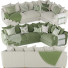 Sofa Loaf Smooch Corner - Visual.3d.art