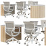 Workspace Oval Wood Table - 3dartistaskari1370