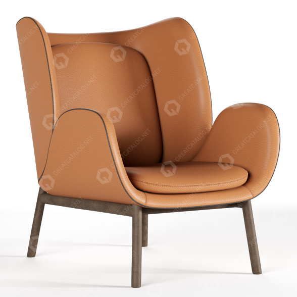 Armchair Fogia Embrace 3D model