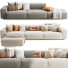 Sofa Vitra Soft Three-Seater - Visual.3d.art