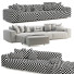 Sofa Vitra Soft Three-Seater - Visual.3d.art