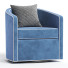 Крісло Lengby Wide Velvet Swivel Barrel - Viktorvfx