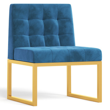 Стілець Leoria Wide Tufted Side