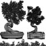 Blumentöpfe Bonsai Set Band 01 - SpinelCGI