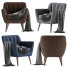 Fauteuil GDF Studio Madelyn Mid Century Modern Fabric Club - SIaArt