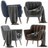 Fauteuil GDF Studio Madelyn Mid Century Modern Fabric Club - SIaArt