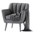 Fauteuil GDF Studio Madelyn Mid Century Modern Fabric Club - SIaArt