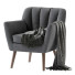 Fauteuil GDF Studio Madelyn Mid Century Modern Fabric Club - SIaArt