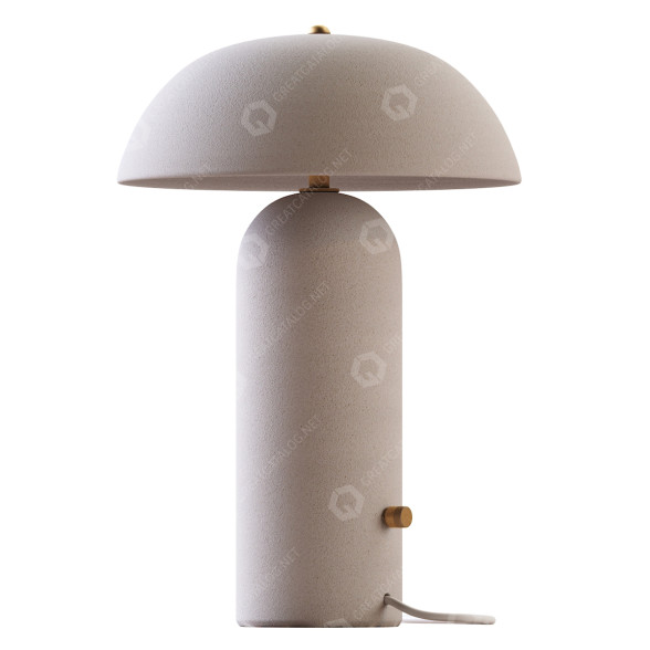 Table Lamp Ceramicah Tera Unglazed 3D model