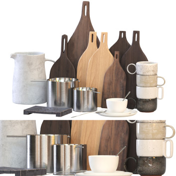 Декор Kitchen Accessories 3D модель