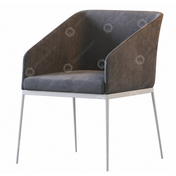 Fotel Expormim Senso Dining model 3D