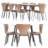 Table and Chairs Manutti Minus & Series 7 - SIaArt