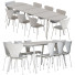 Table and Chairs Manutti Minus & Series 7 - SIaArt