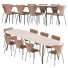 Table and Chairs Manutti Minus & Series 7 - SIaArt