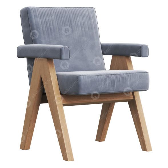 Крісло Cassina Commitee 3D модель