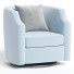 Sillón Debbie Wide Swivel Barrel by Three Posts - Viktorvfx