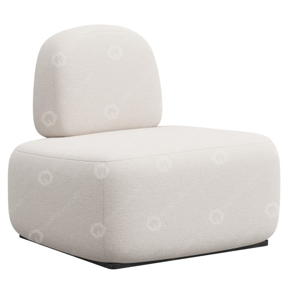 Sessel Secolo Clip Lounge 3D-Modell