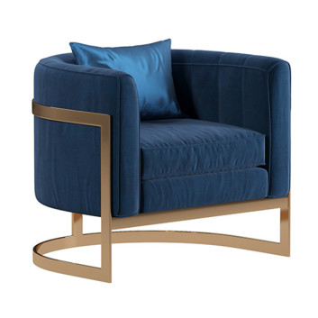 Fauteuil TOV Furniture Mica Barre