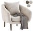 Sessel West Elm Hanna - zvezdaboy