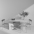 Стіл, стільці та декор Dining Set - LLLin