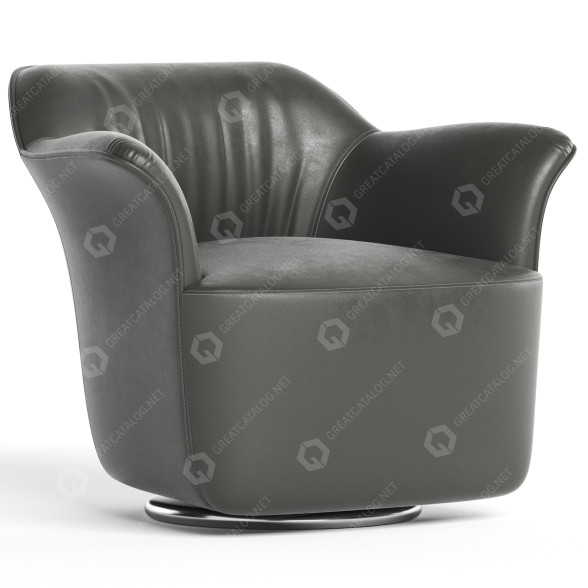 Sessel Poltrona Frau Aida 3D-Modell