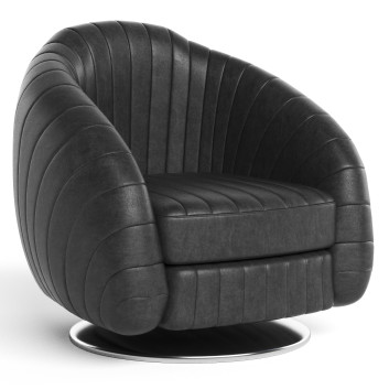 Крісло Greig Wide Tufted Swivel