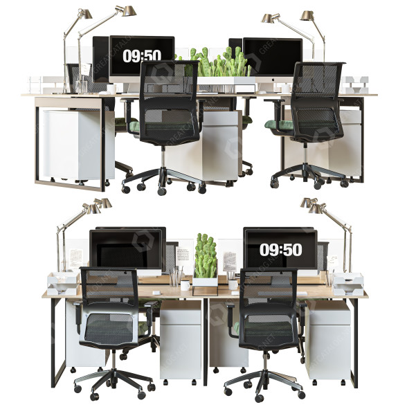 Workspace Office 1 3D model