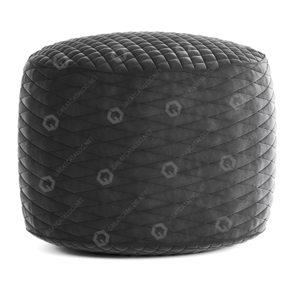 Пуф Pusku pusku Mini Lure Luxe 3D модель