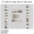 TV-Hängeelemente und Dekoration Furniture Composition 2 - 3dartistaskari1370