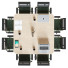Office Square Conferende Table - 3dartistaskari1370