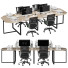 Workspace Hexagon Office Set - 3dartistaskari1370