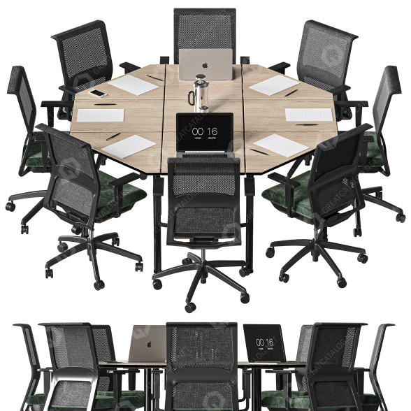 Workspace Hexa Conference 3D model