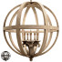 Люстра Classic Wooden Globe - mio