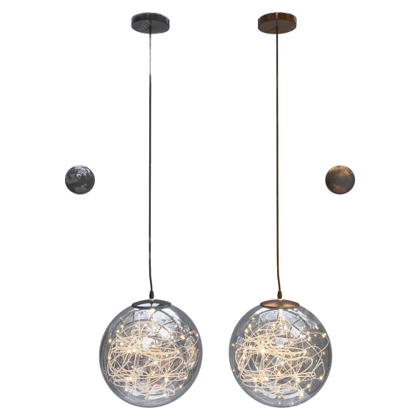 Hängeleuchte Cox & Cox Copper Wire Light 3D-Modell