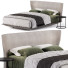 Bett und Nachttischchen B&B Italia Alys - Abdulloh
