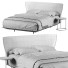 Bett und Nachttischchen B&B Italia Alys - Abdulloh
