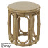 Table de chevet Round Natural Rattan - Nazirov