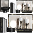 Декор Set Black Gold - 3dartistaskari1370
