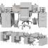Workspace Office Set - 3dartistaskari1370