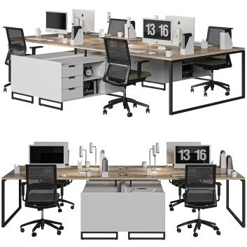 Espacio de trabajo Woody Modelo 3D